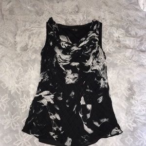 Theory black and white shirt